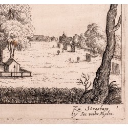 Les quatre saisons - Vues de Strasbourg.