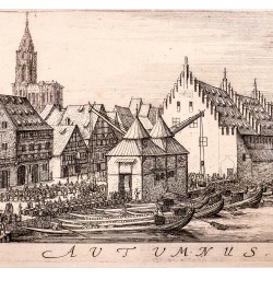 Les quatre saisons - Vues de Strasbourg.