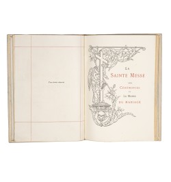[Reliure de Georges Cretté/ Michel Marius] La Sainte Messe