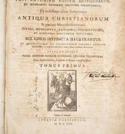Roma subterranea novissima in qua post Antonium Bosium antesignanum...