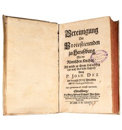 [Protestantisme/Catholicisme] Vereinigung der Protestierenden zu Straßburg mit der Römischen Kirche.
