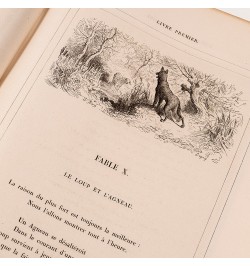 [Gustave Doré] Fables de la Fontaine.