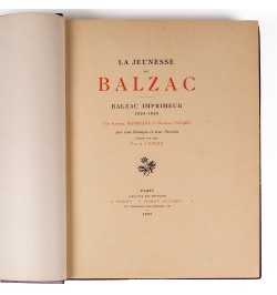 La Jeunesse de Balzac. Balzac imprimeur 1825-1828‎.