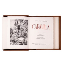 Carmilla. Traduit de l'anglais par Jacques Papy. Préface de Claude Seignolle. Lithographies originales de Gérard Gachet.