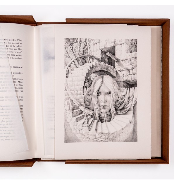 Carmilla. Traduit de l'anglais par Jacques Papy. Préface de Claude Seignolle. Lithographies originales de Gérard Gachet.