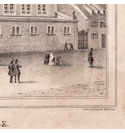 Vue de la nouvelle synagogue à Mulhouse.
