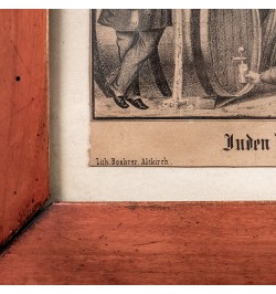 Juden Revolt von Dürmenach. Révolution de Dürmenach contre les Israëlites.