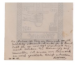 Ex-libris de Otto von Bismarck.