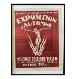Les Artistes indépendants d'Alsace, exposition d'Automne, 1920