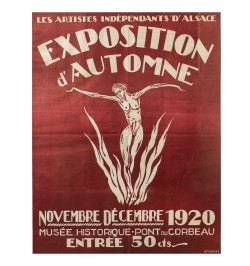 Les Artistes indépendants d'Alsace, exposition d'Automne, 1920
