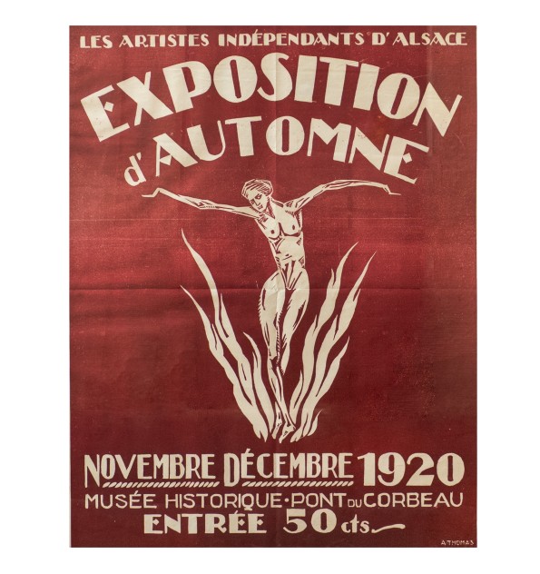 Les Artistes indépendants d'Alsace, exposition d'Automne, 1920