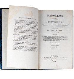 Napoléon en exil à Sainte-Hélène.