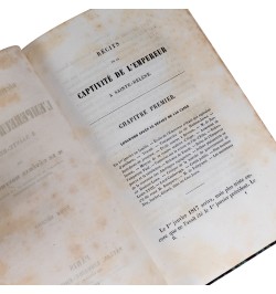 Récits de la captivité de l'empereur Napoléon à Sainte-Hélène.