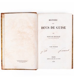 Histoire des ducs de guise.