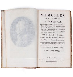 Mémoires de M. le Baron de Besenval.