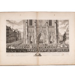 Représentation des fêtes données par la ville de Strasbourg...