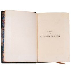 Extraits des Causeries du lundi.