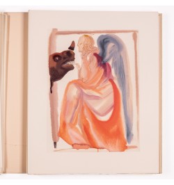 La divine comédie. L'enfer, le purgatoire, le paradis. Illustrations de Dali.