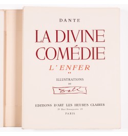 La divine comédie. L'enfer, le purgatoire, le paradis. Illustrations de Dali.
