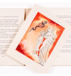 La divine comédie. L'enfer, le purgatoire, le paradis. Illustrations de Dali.