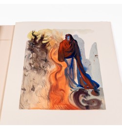 La divine comédie. L'enfer, le purgatoire, le paradis. Illustrations de Dali.