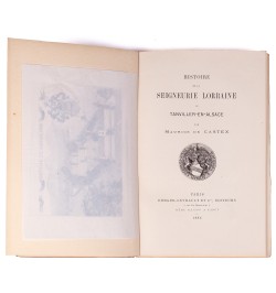 Histoire de la seigneurie Lorraine de Tanviller en Alsace.