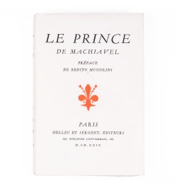 Le Prince de Machiavel. Préface de Benito Mussolini.