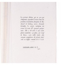 Le Prince de Machiavel. Préface de Benito Mussolini.