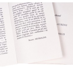 Le Prince de Machiavel. Préface de Benito Mussolini.