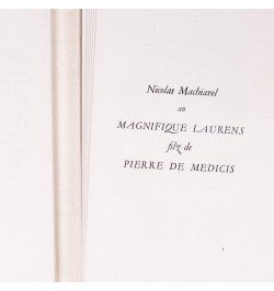 Le Prince de Machiavel. Préface de Benito Mussolini.