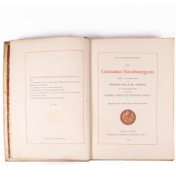 Les costumes strasbourgeois édités au dix-septième siècle par Frédéric-Guillaume Schmuck...