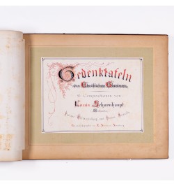 Gedenktafeln des christlichen Glauben. Album illustré de la Foi Chrétienne.