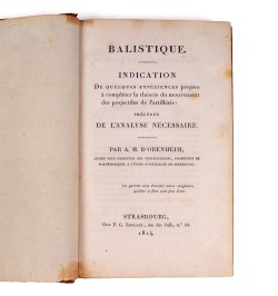 [Artillerie] Balistique. Planchette du canonnier.