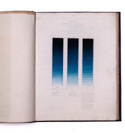 Des couleurs et de leurs applications aux arts industriels à l'aide des cercles chromatiques.