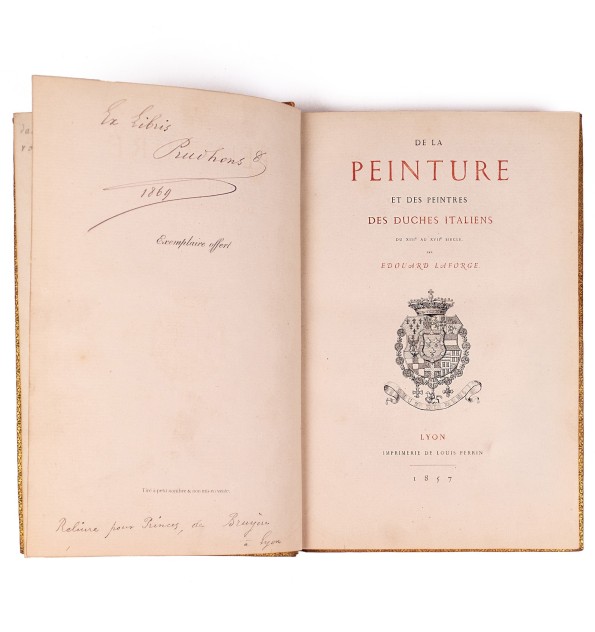 De la peinture et des peintres des duchés italiens du XIIIe au XVIIe siècle.