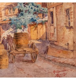 [Aquarelle] Vue de Heiligenstein