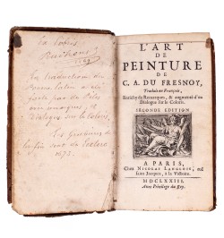 L'Art de peinture de C. A. du Fresnoy.