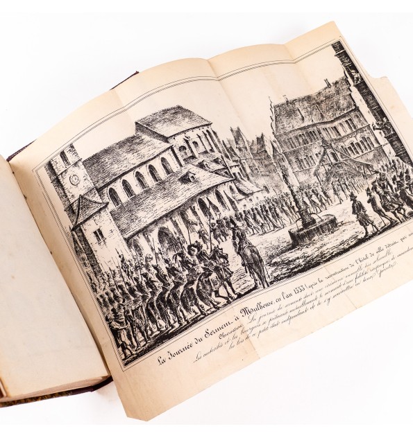 Histoire de la ville de Mulhouse jusqu'à sa réunion à la France en 1798.