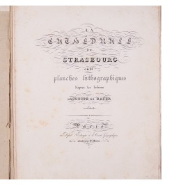 La cathédrale de Strasbourg.