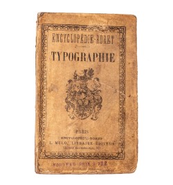 Typographie.