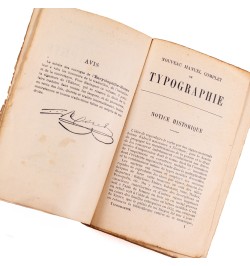Typographie.