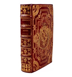 [Reliure aux armes de Louis-César Constantin de Rohan] Almanach royal