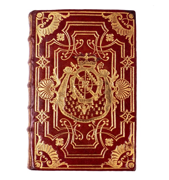 [Reliure aux armes de Louis-César Constantin de Rohan] Almanach royal