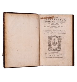 [Botanique/Philologie grecque] Julii Caesaris Scaligeri viri clariss. commentarii, et animadversiones...