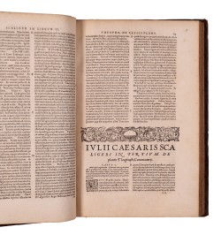 [Botanique/Philologie grecque] Julii Caesaris Scaligeri viri clariss. commentarii, et animadversiones...