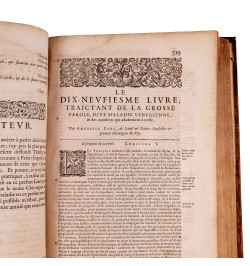Les œuvres d'Ambroise Paré : conseiller et premier chirurgien du Roy.