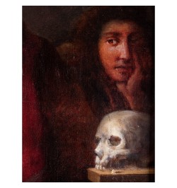 Dentiste - Peinture à l'huile du XIXe siècle.