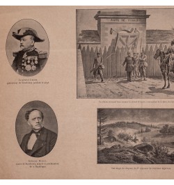 [Placard éditeur] Parution du "siège de Strasbourg" de Gustave Fischbach