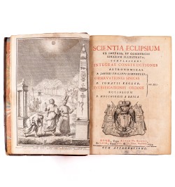 [Astronomie] Scientia eclipsium ex imperio, et commercio sinarum illustrata...