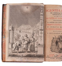 [Astronomie] Scientia eclipsium ex imperio, et commercio sinarum illustrata...